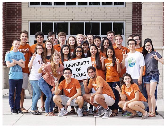 Class of 2016 UT bound students
