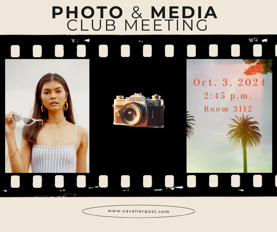 Photo & Media Club Meeting - Oct. 3, 2024