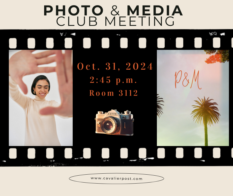 Photo & Media Club Meeting - Oct. 31, 2024